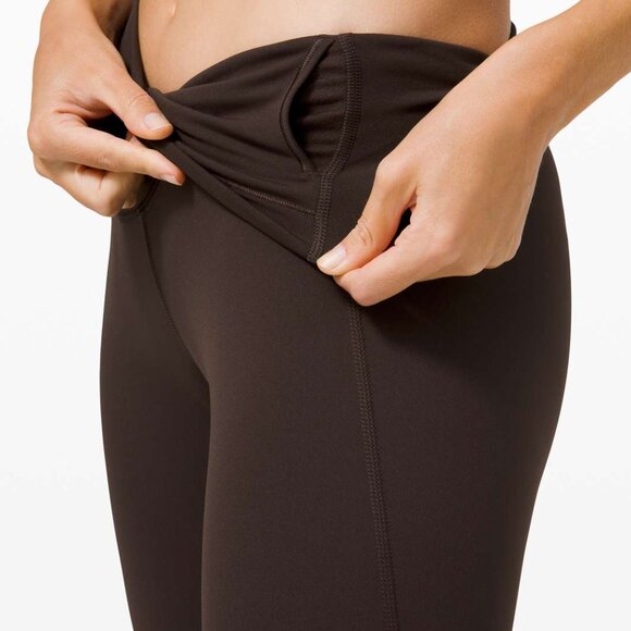 Lululemon Wunder Under High-Rise Crop 23" *Updated Scallop Luxtreme French Press - Picture 3 of 10